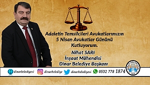 Başkan Sarı’dan Avukatlar Günü Mesajı
