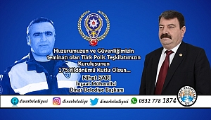 Cumhur İttifakının Belediye Başkanı Nihat Sarı'dan Polis Haftası Mesajı