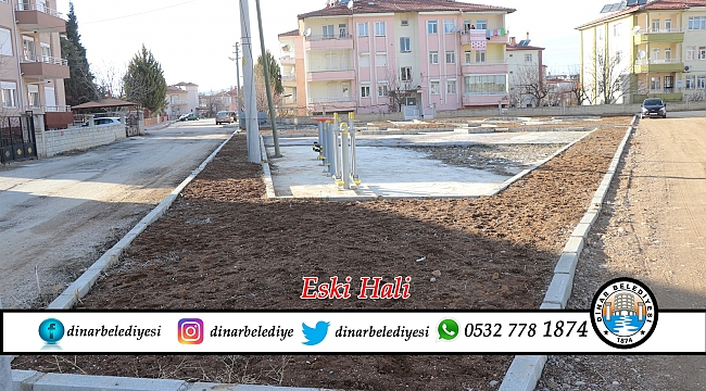 Belediyemiz Parklarda peyzaj çalışmalarına devam ediyor