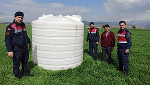 Dinarda Çalınan Su Tankı Bulundu
