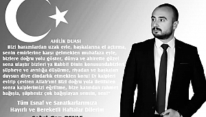 ESNAF SOKAĞIN IŞIĞIDIR IŞIĞIMIZ SÖNMESİN..