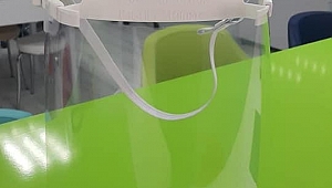 Fen Lisesi maske yapımına başladı