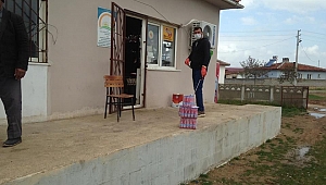 İLÇEMİZİN BÜTÜN KÖYLERİ İKİNCİ KEZ DEZENFEKTE EDİLDİ