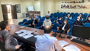 Dinar'da Koronavirüs Toplantısı Yapıldı
