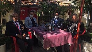 Dinar Kaymakamı Selami Kapankaya'dan Hasan Ceylan ve Cengiz Kartal'a Bayram Ziyareti