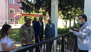 Dinar Kaymakamı Selami Kapankaya'dan Hastaneye ve Huzur Evine. Bayram Ziyareti