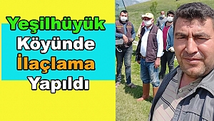 Yeşilhüyük Köyünde İlaçlama Yapıldı