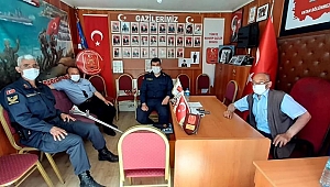 Yüzbaşı Kacar Şehit ve Gazi Dernekleri Ziyaret Etti