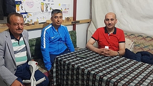 Başkan Kumartaşlı, İdlip'de Ağır Yaralanan Dinarlı P.Yüzbaşı Doğan'ı Ziyaret Etti