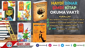 Haydi Dinar Şimdi Kitap Okuma Vakti