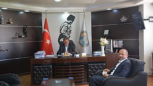 İl Gençlik Spor Müdürü Deveci’den Başkan Sarı’ya ziyaret