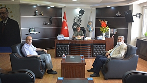İlçe Nüfus Müdürü Yılmaz’dan Başkan Sarı’ya Ziyaret