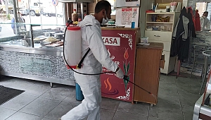 İlçemizde Lokantalar, Kreşler ve Kafeler dezenfekte edildi