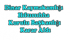 OKÇULAR KÖYÜ’NDE ALINAN TEDBİRLER HK.