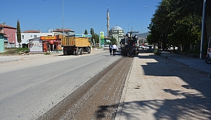 Asfalt Çalışmaları için yollar hazırlanıyor