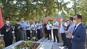 Dinar İlçe Protokolünden 15 Temmuz’da Anlamlı Ziyaretler
