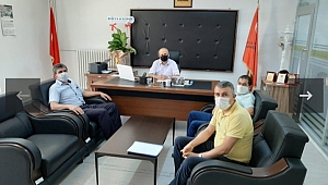 Yeni Atanan Müdürlere ziyaret