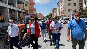CHP Milletvekili Köksal Dinar’da Halka Buluştu