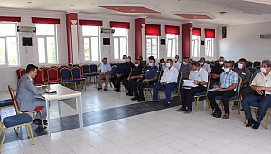 Evciler'de Muhtarlar Toplantısı