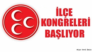 Milliyetçi Hareket Partisi (MHP) Afyonkarahisar ilçe kongreleri 25 Ağustos’ta başlayacak