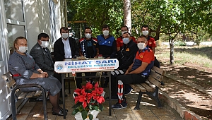 Başkan Sarı dan İtfaiyeciler Haftası Ziyareti