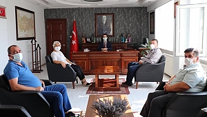 CHP DAZKIRI İLÇE TEŞKİLATI, KAYMAKAMIMIZ SAYIN SERCAN SAKARYA'YI ZİYARET ETTİ