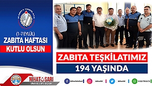 Dinar Belediye Başkanı Nihat Sarı’dan Zabıta Haftası Mesajı