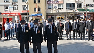 Dinar'da Gaziler Günü törenle kutlandı 