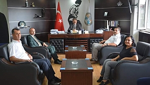 Dinar ESO’dan Başkan Sarı’ya Ahilik Haftası Ziyareti