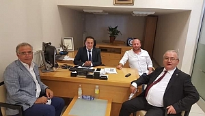 DİTSO’dan HALK BANKASI DİNAR ŞUBESİNE ZİYARET