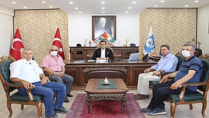 Evciler Kaymakamına Hayırlı Olsun Ziyareti