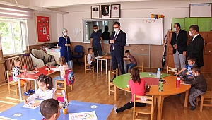 Kaymakamımız Sayın Ali Ekber ATEŞ , öğrencileri ziyaret etti