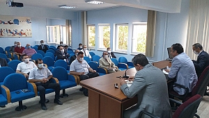 Merkez Okul Müdürlerimizle Genel Değerlendirme Toplantısı Gerçekleştirdik.