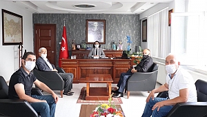 MHP Dazkırı İlçe Teşkilatı, Kaymakamımız Sayın Sercan Sakarya'yı Ziyaret Etti