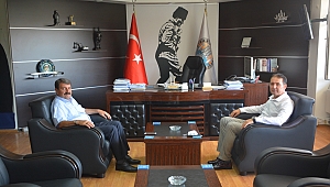 Yeni Emniyet Müdüründen Başkan Sarı’ya ziyaret 