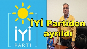 Abdullah Bağırkan, İYİ Parti Üyeliğinden istifa etti
