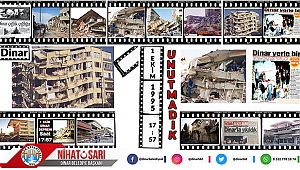 Başkan Sarı'dan 1 Ekim Dinar Depremi Şehitlerini Anma Mesajı