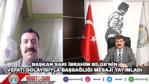 Başkan Sarı’dan Başsağlığı Mesajı