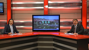 Başkan Sarı Kanal 3 Ekranlarında Canlı Yayın Konuğu Oldu