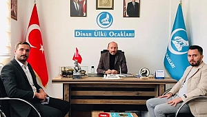 Başkan Timur’dan Dinar’a Ziyaret 