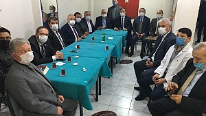 Dinar’da Başkanımız Nihat Sarı ve Ak Parti, CHP, MHP ve İYi Parti İlçe Başkanları Bir araya geldi