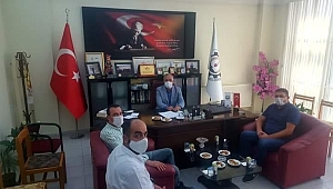 Genç Girişimciler K. Başkan'ı Özkan'dan Dİnar TSO'ya Ziyaret