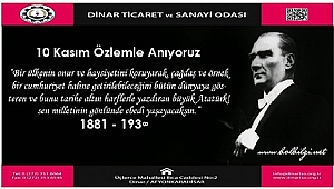 Başkan Bağırkan' dan 10 Kasım Anma Mesajı