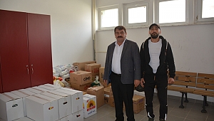 Başkan Sarı, İzmir Depremi Yardım Kampanyası çalışmalarını yerinde inceledi