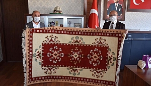Başkan Taylan, İGM Başkanı Çoban’a Projeler hakkında bilgi aktardı
