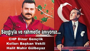 Başkan v. Gülbeyaz’dan 10 Kasım Anma Mesajı