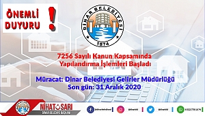 Vergi Borçlarında yapılandırma başladı