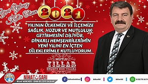 Başkan Sarı’dan Yeni Yıl Kutlama Mesajı