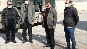 Başkan Sarı Küçük Sanayi Sitesinde İncelemelerde Bulundu