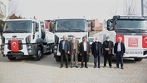 Belediyemize Kamyonlarımız hayırlı olsun